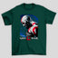 Camiseta Básica Unissex Kratos Perfil Runas God Of War