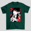 Camiseta Básica Unissex Yumeko Jabami Rosto Kakegurui
