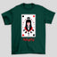Camiseta Básica Unissex Yumeko Jabani Carta Rainha Kakegurui