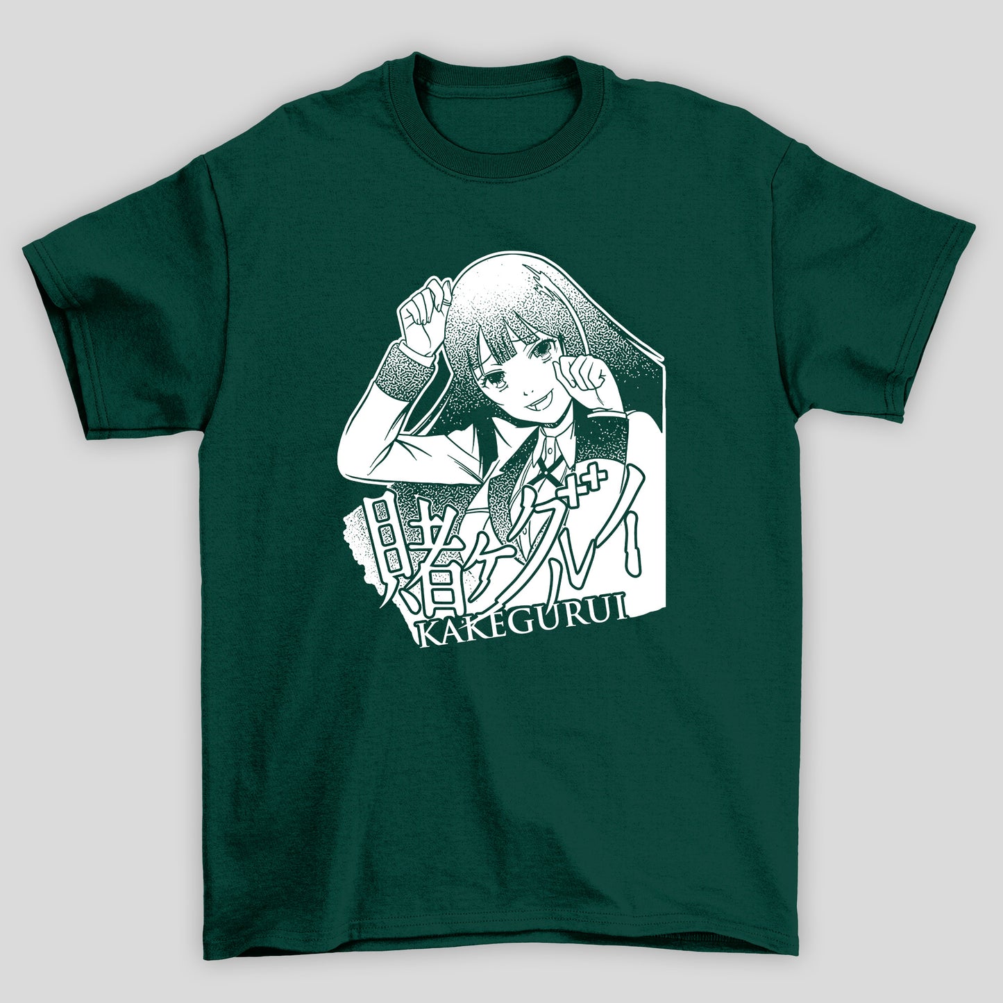 Camiseta Básica Unissex Yumeko Jabami Neko Kakegurui