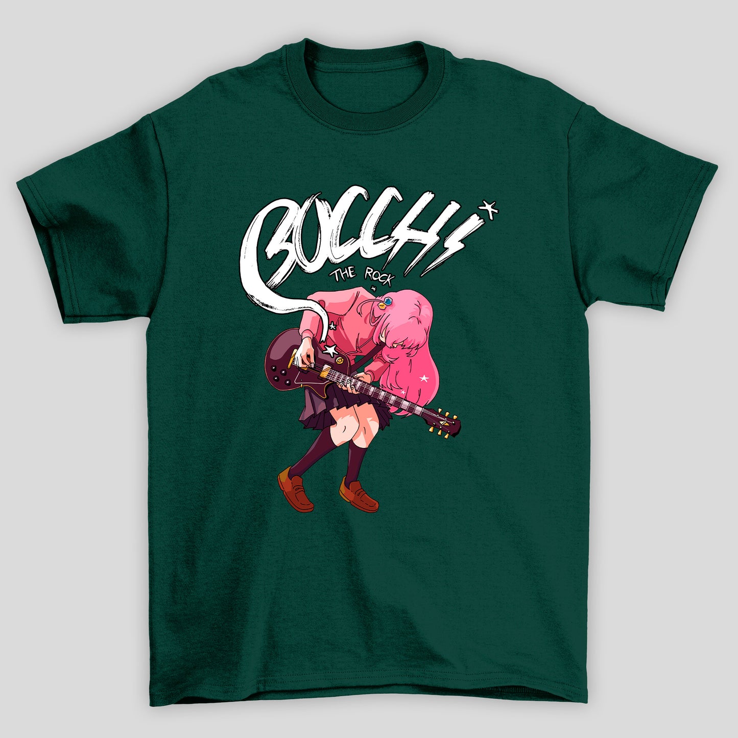 Camiseta Básica Unissex Gotou Scott Pilgrim Bocchi The Rock