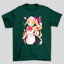 Camiseta Básica Unissex Ijichi Maid Kanji Bocchi The Rock