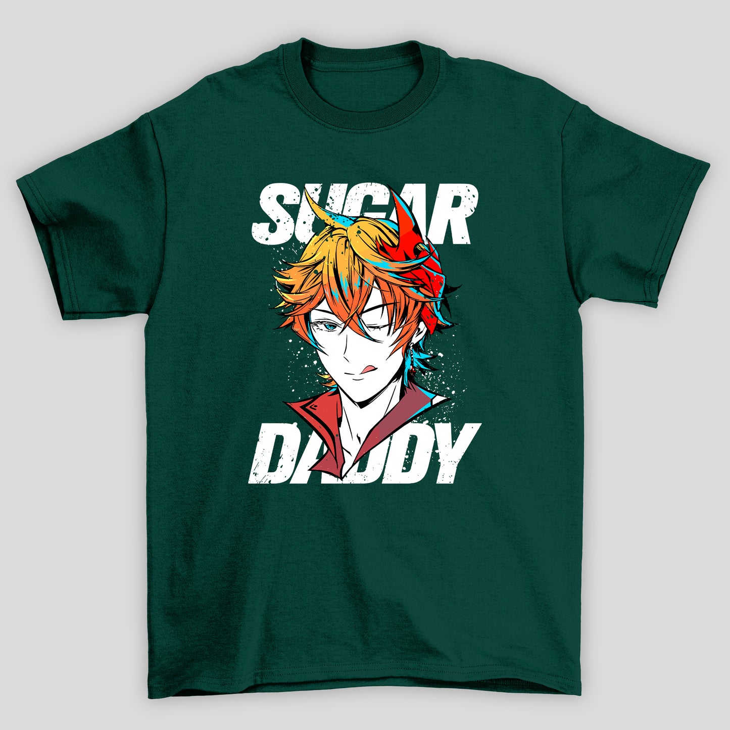 Camiseta Básica Unissex Tartaglia Sugar Daddy Genshin