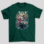 Camiseta Básica Unissex Hollow Knight Personagens Mascaras