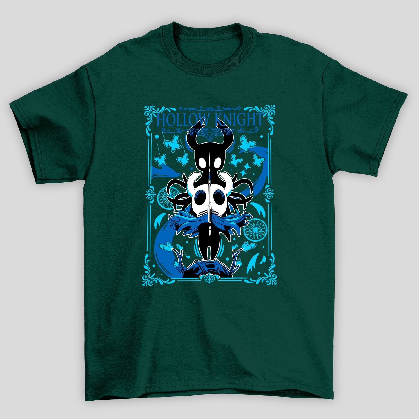 Camiseta Básica Unissex Hollow Knight Sombra