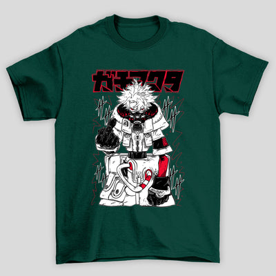 Camiseta Básica Unissex Rudo Kanji Dedo Gachiakuta