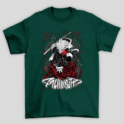 Camiseta Básica Unissex Rudo Cano Kanji Gachiakuta