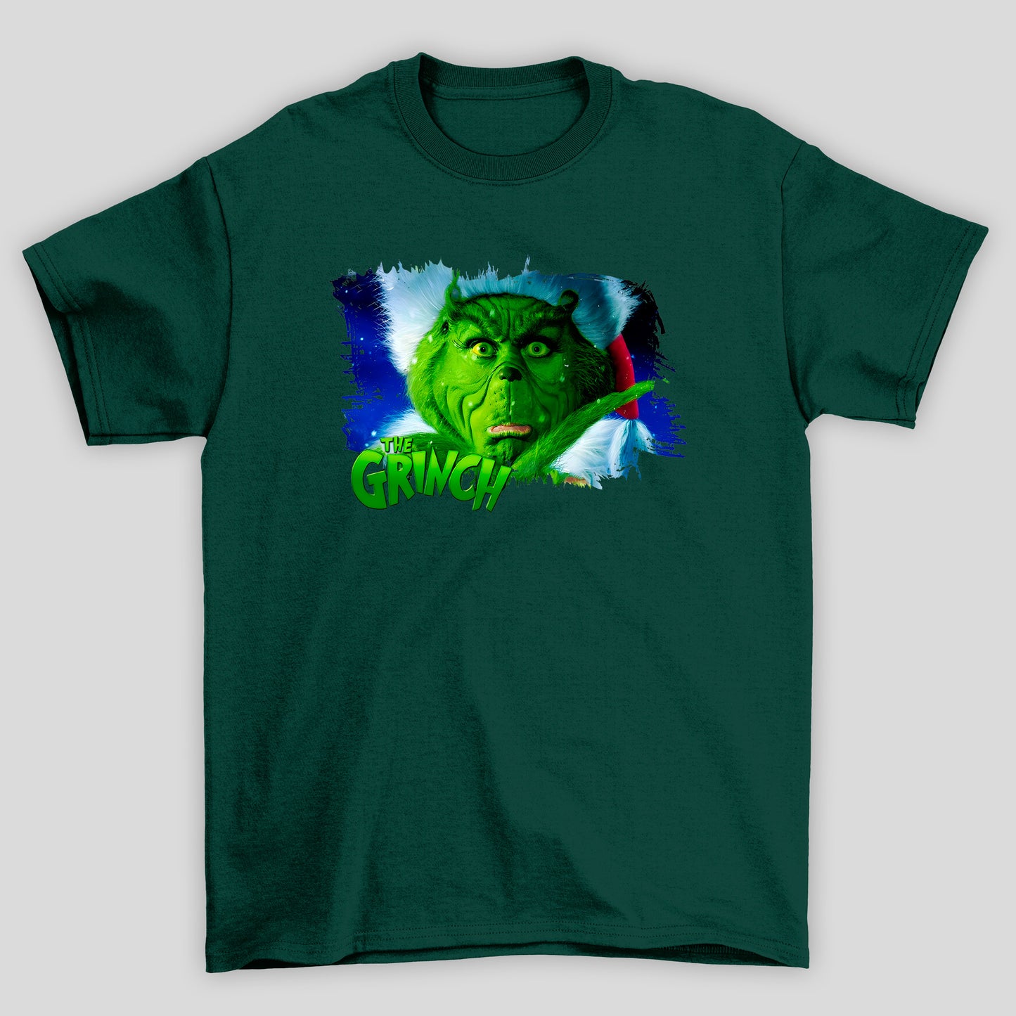 Camiseta Básica Unissex O Grinch Natal Foto
