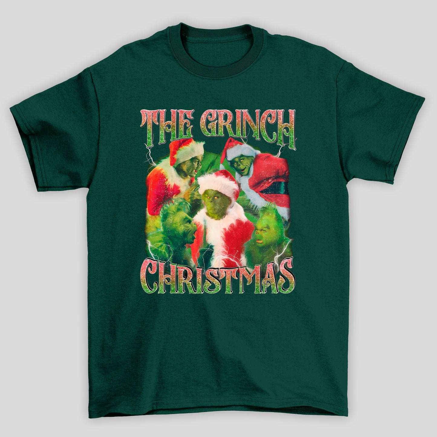 Camiseta Básica Unissex O Grinch Christmas Collab