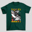 Camiseta Básica Unissex Chainsaw Man Beam Tubarão Denji Kanji