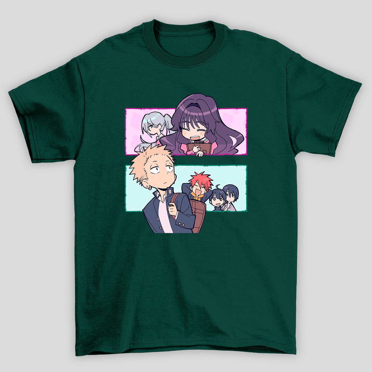 Camiseta Básica Unissex Kaoru Hana Chibbi Personagens