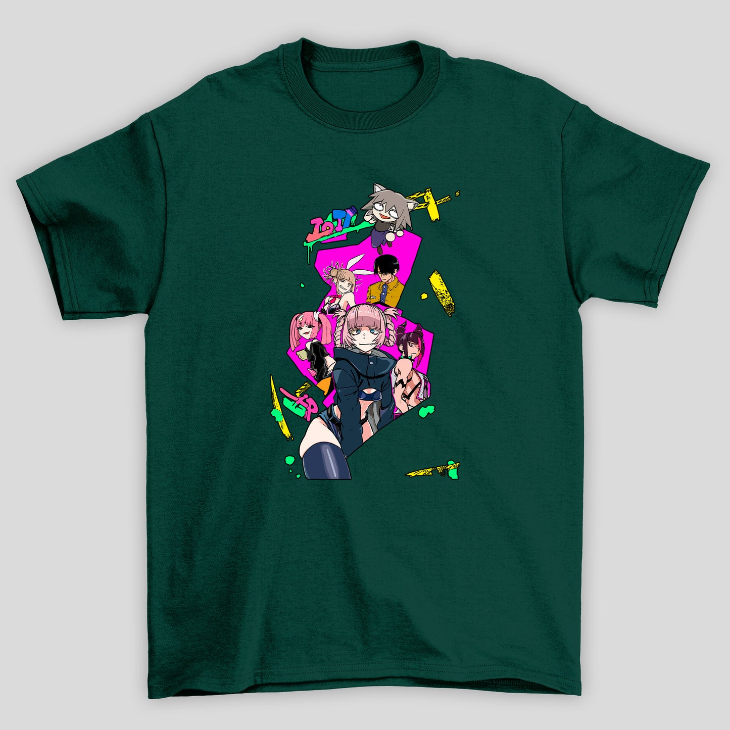 Camiseta Básica Unissex Yofukashi No Uta Nazuna Nanakusa Waifu