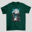 Camiseta Básica Unissex Yofukashi No Uta Nazuna Nanakusa Kanji Azul