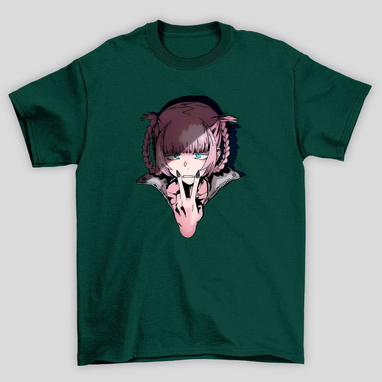 Camiseta Básica Unissex Yofukashi No Uta Nazuna Nanakusa Rosto V