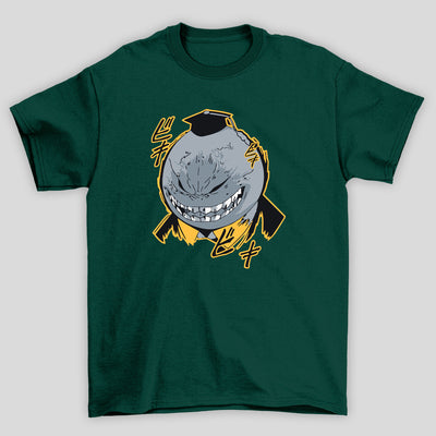 Camiseta Básica Unissex Koro Sensei 100% Rage Kanji