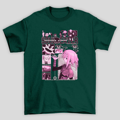 Camiseta Básica Unissex Soul Eater Crona Poster