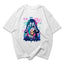 Camiseta Oversized Arcane Jinx Fosforo