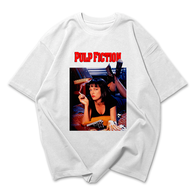 Camiseta Oversized Pulp Fiction Movie