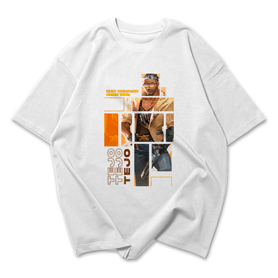 Camiseta Oversized Valorant Tejo Quadrados
