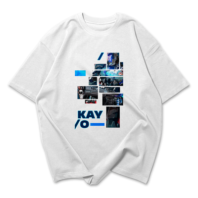 Camiseta Oversized Valorant Kayo Quadrados