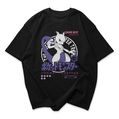 Camiseta Oversized Pokemon Mewtwo