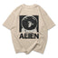 Camiseta Oversized Vintage Alien Movie 1979 Astronauta