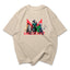 Camiseta Oversized Valorant Logo Personagens