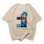 Camiseta Oversized Neon Quadrados Valorant