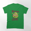 Camiseta Básica Unissex Beware Ogre Cuidado Ogro Verde 