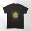 Camiseta Básica Unissex Beware Ogre Cuidado Ogro Preto