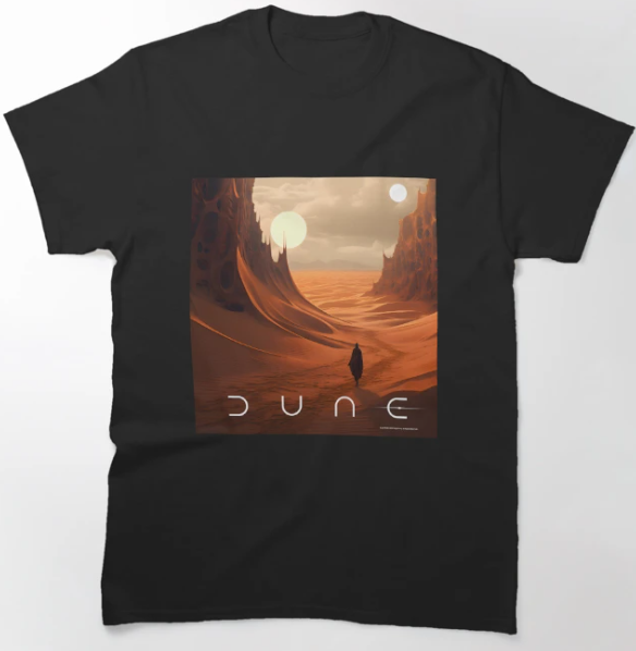 Camiseta Básica Unissex Dune Two Sun