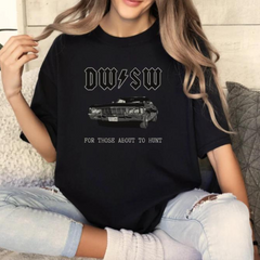 Camiseta Básica Unissex DW SW For Those Supernatural