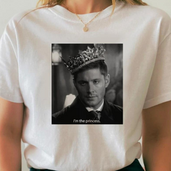 Camiseta Básica Unissex In The Princess Dean Supernatural