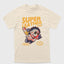 Camiseta Básica Unissex Super Mario Leather Face