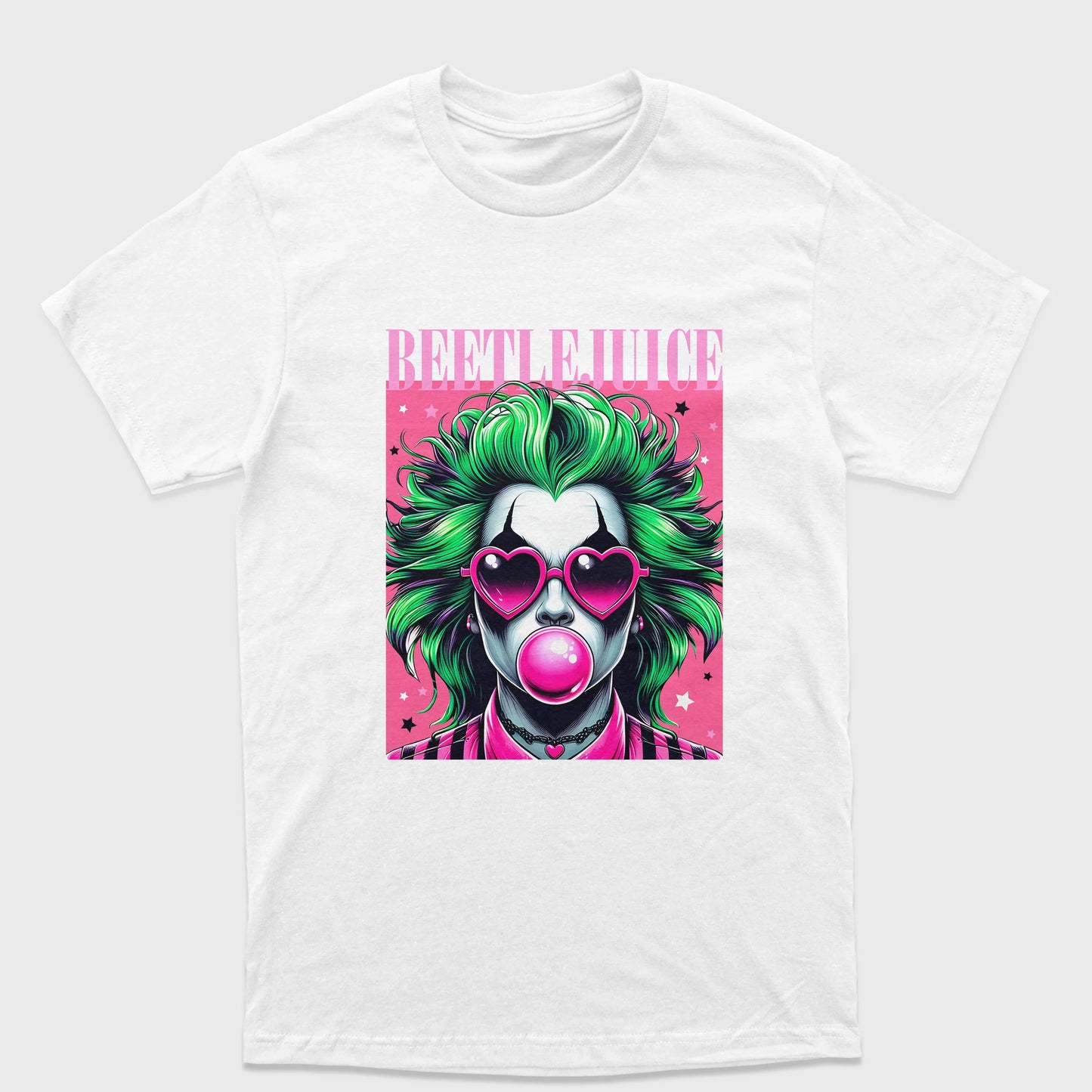 Camiseta Básica Unissex beetlejuice Fashion Movie