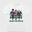 Camiseta Básica Unissex Beetlejuice You Can't Sit With Us