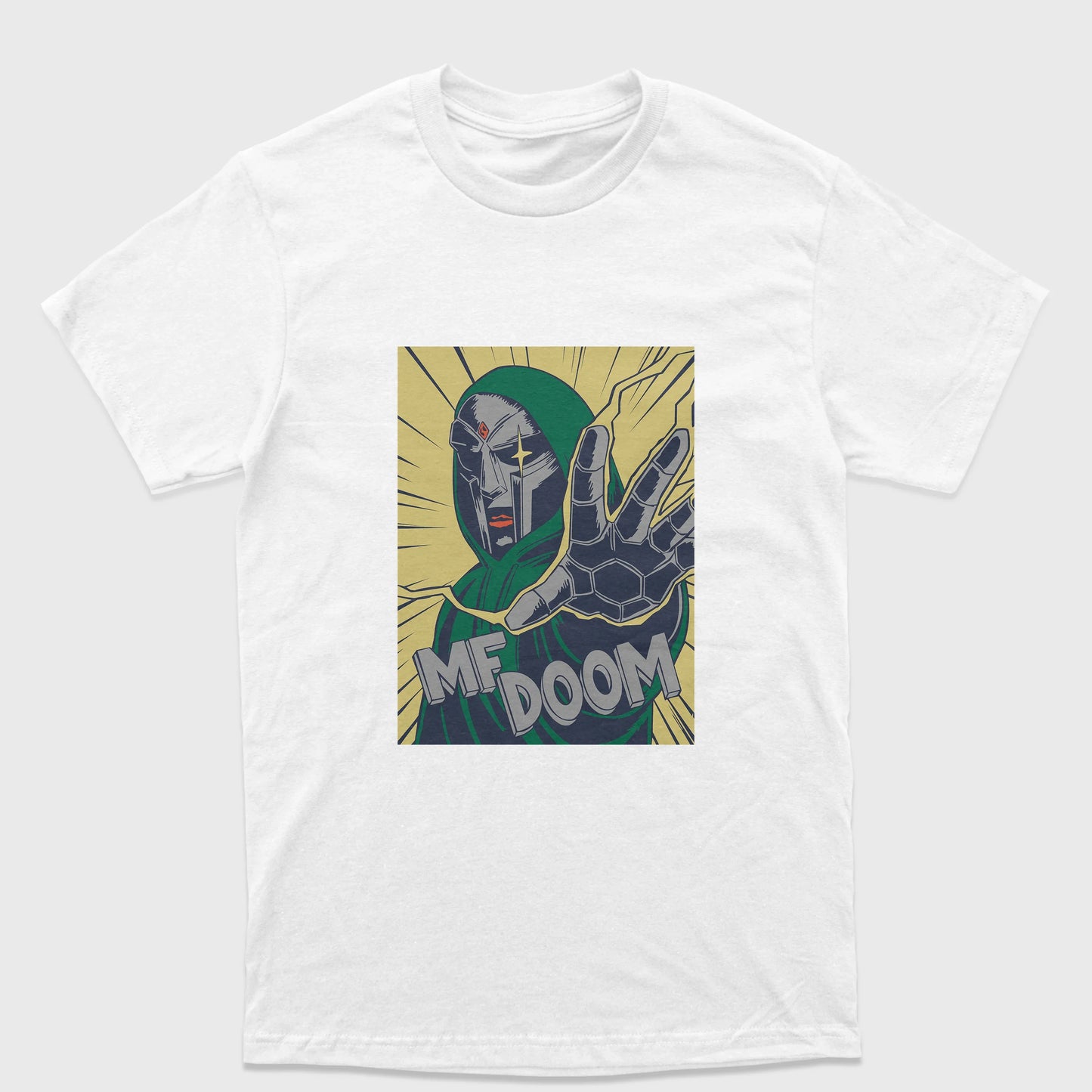 Camiseta Básica Unissex Dr. Destino-BRANCO