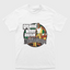 Camiseta Básica Unissex Grand Theft Auto San Andreas-BRANCO