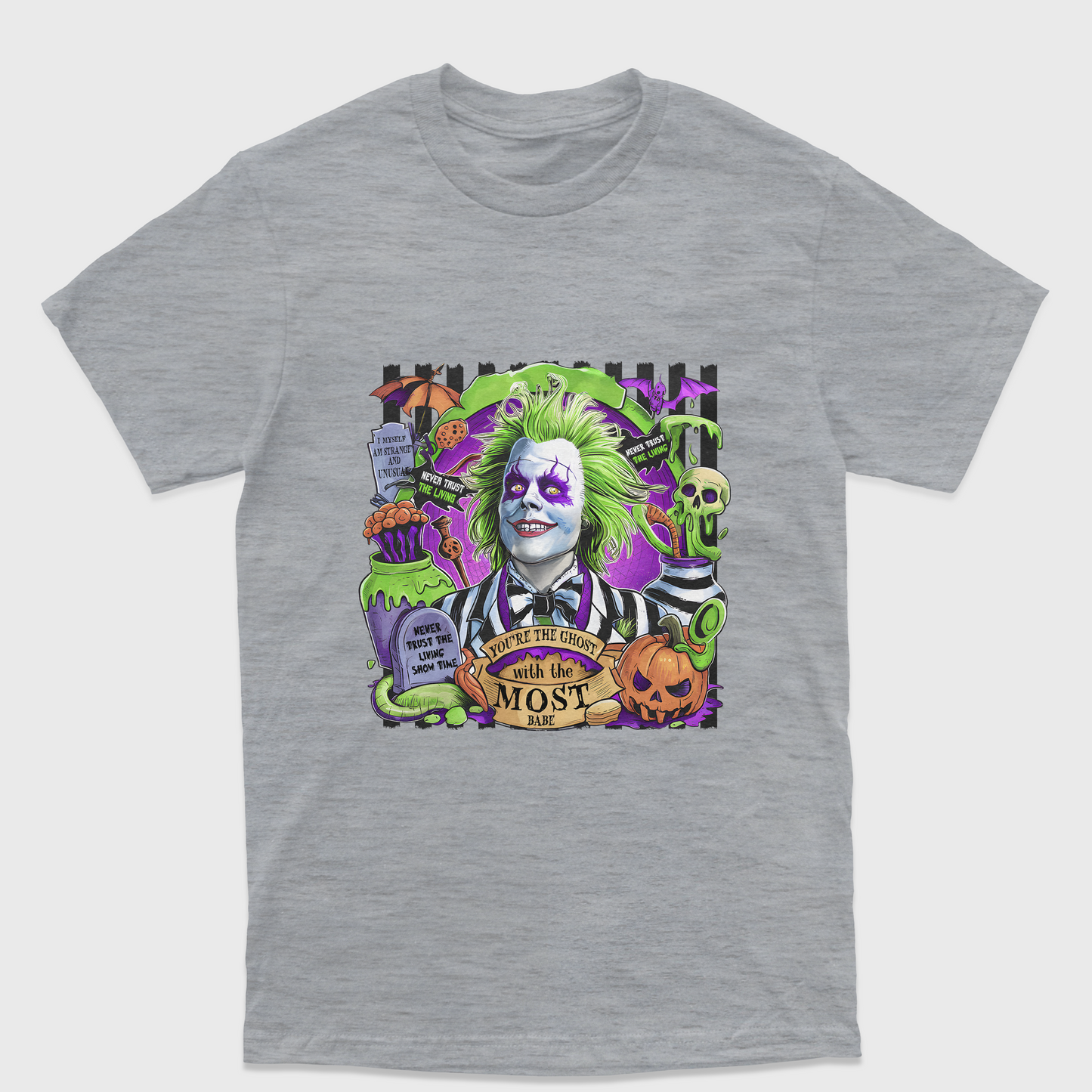 Camiseta Básica Unissex Beetlejuice You Are The Ghost