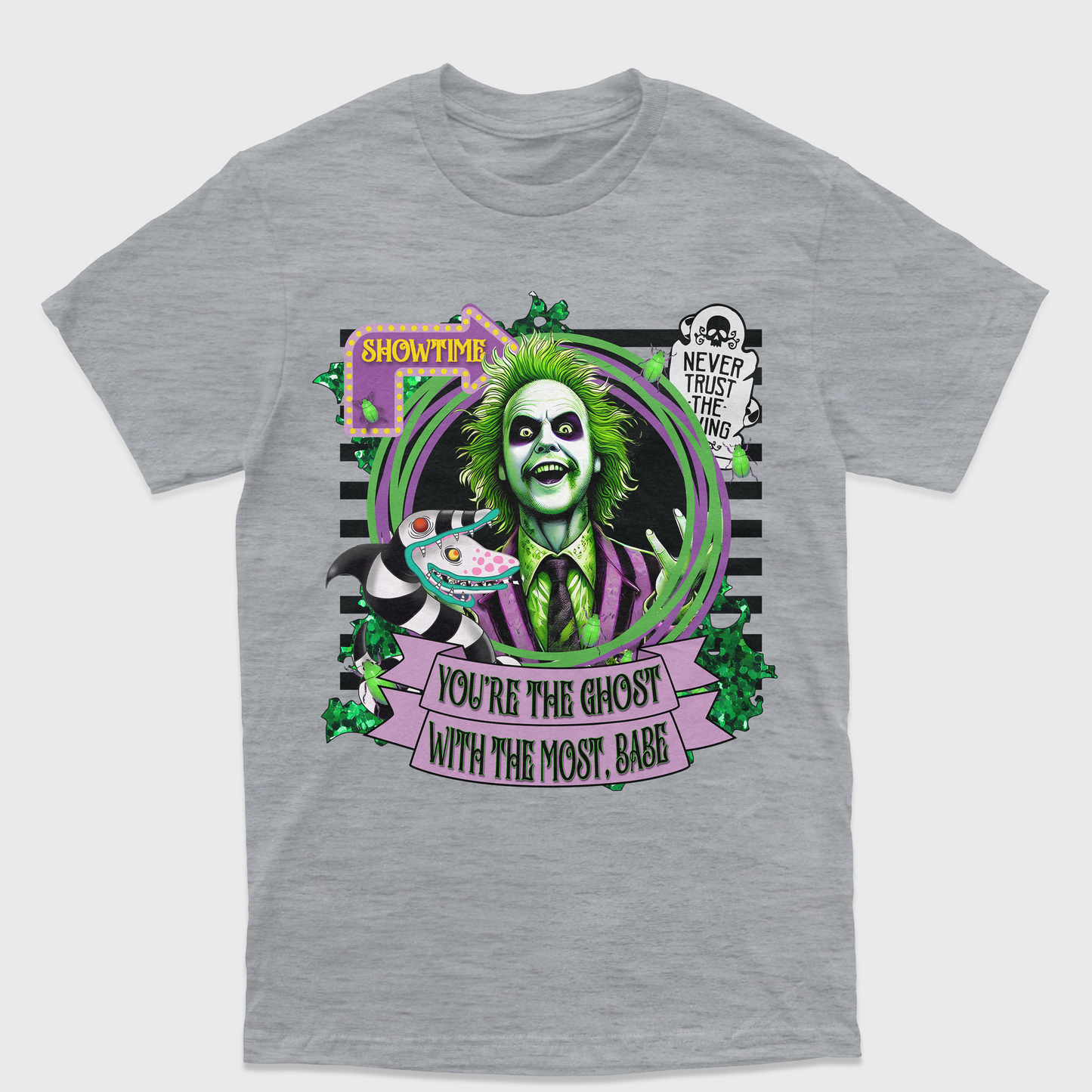 Camiseta Básica Unissex Beetlejuice You Are The Ghost