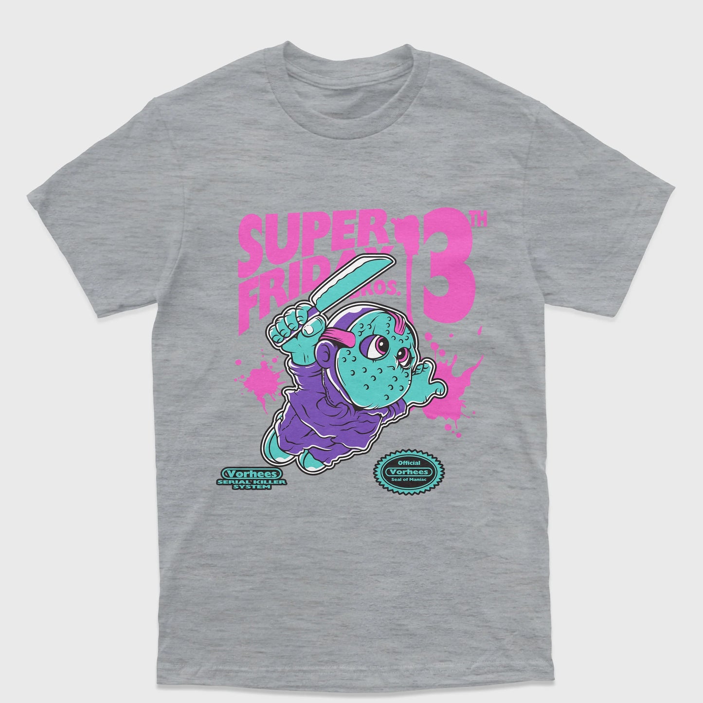 Camiseta Básica Unissex Super Mario Sexta Feira 13