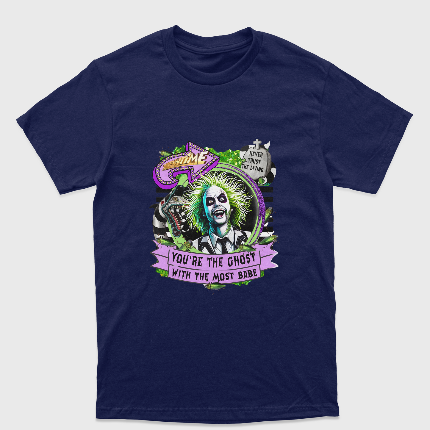 Camiseta Básica Unissex You Are The Ghost Beetlejuice