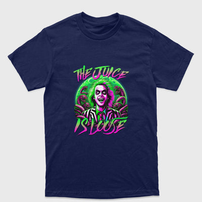 Camiseta Básica Unissex Beetlejuice The Juice Is Loose