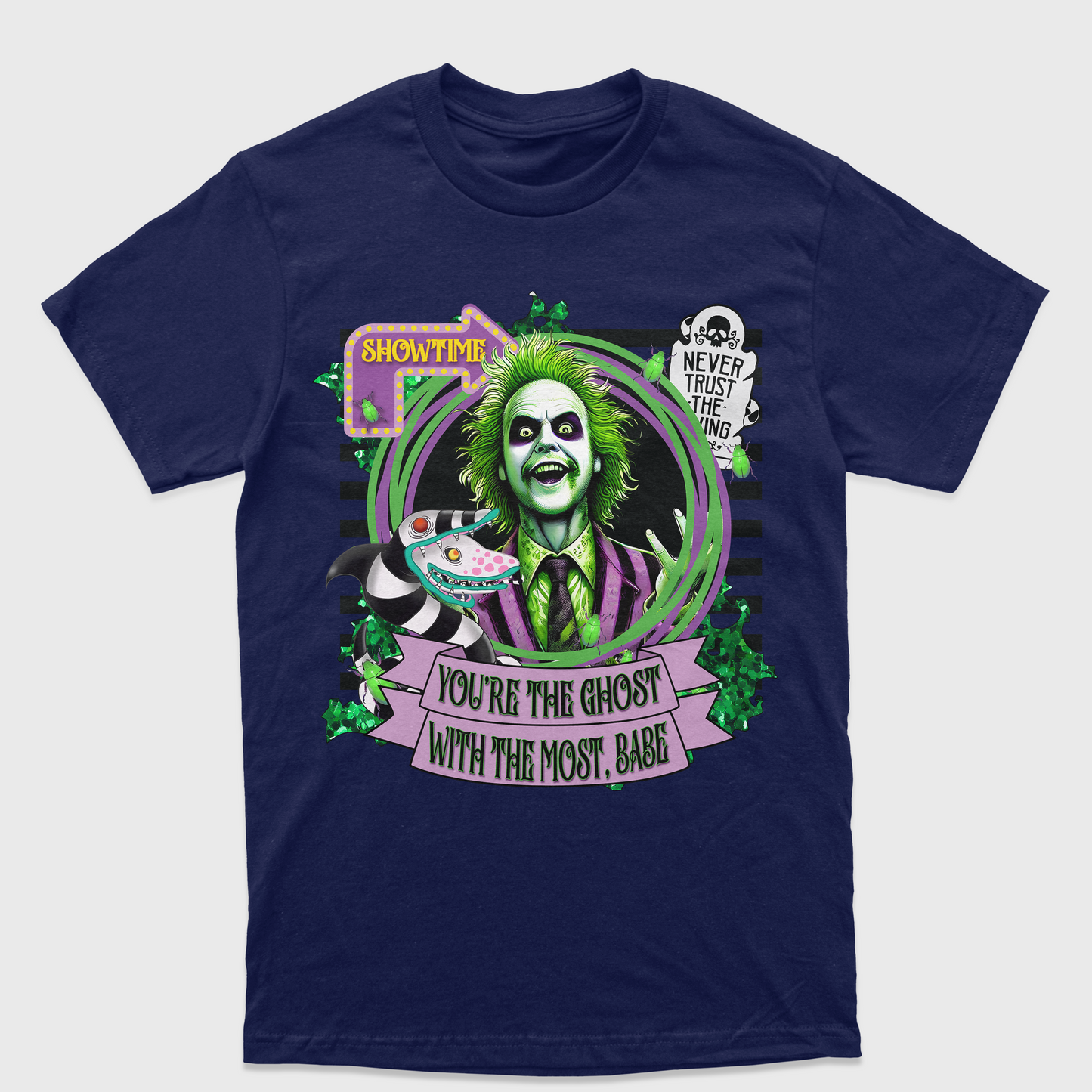 Camiseta Básica Unissex Beetlejuice You Are The Ghost
