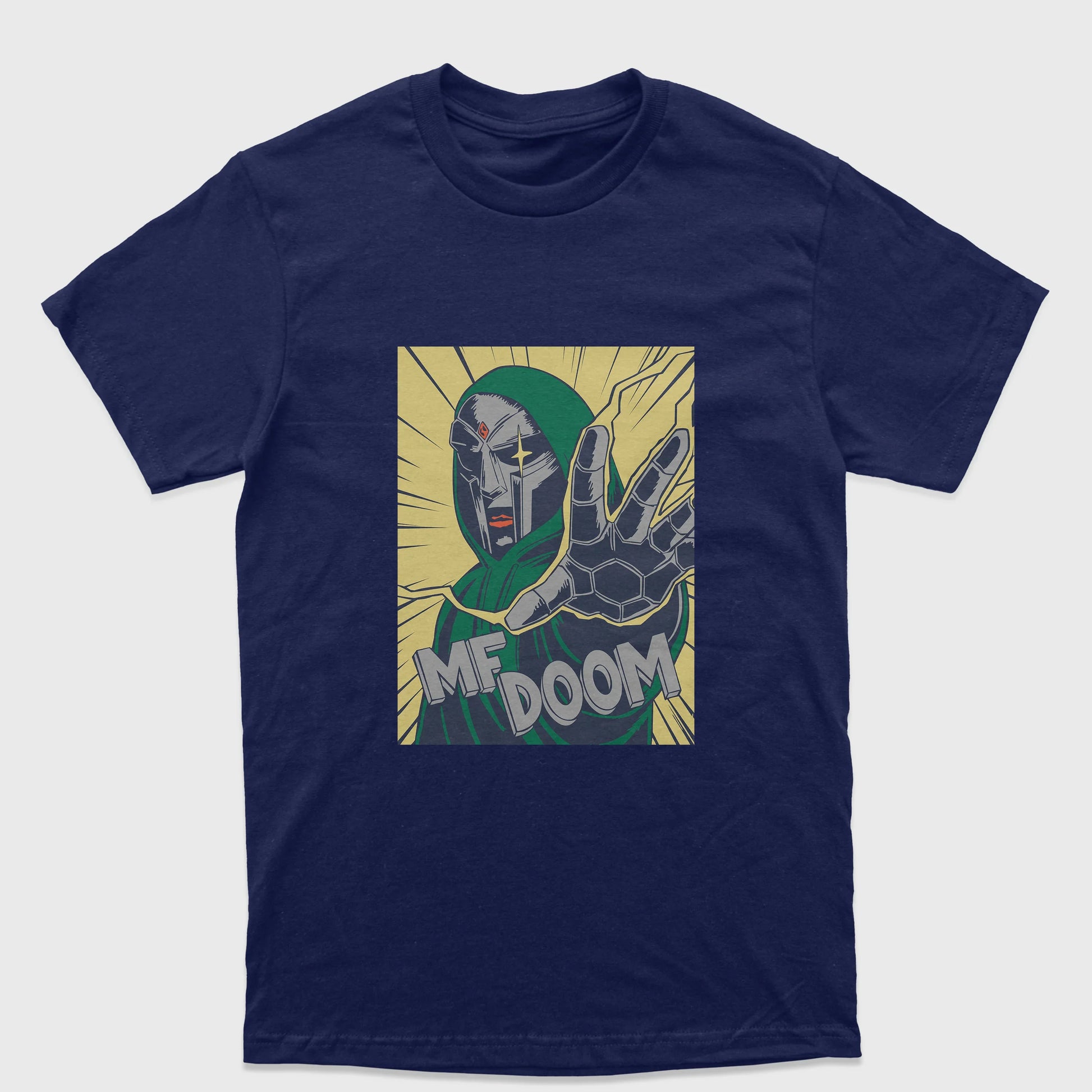 Camiseta Básica Unissex Dr. Destino-AZUL MARINHO
