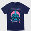 Camiseta Básica Unissex GTA Game Tommy-AZUL BEBE