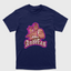Camiseta Básica Unissex GTA San Andreas-AZUL MARINHO