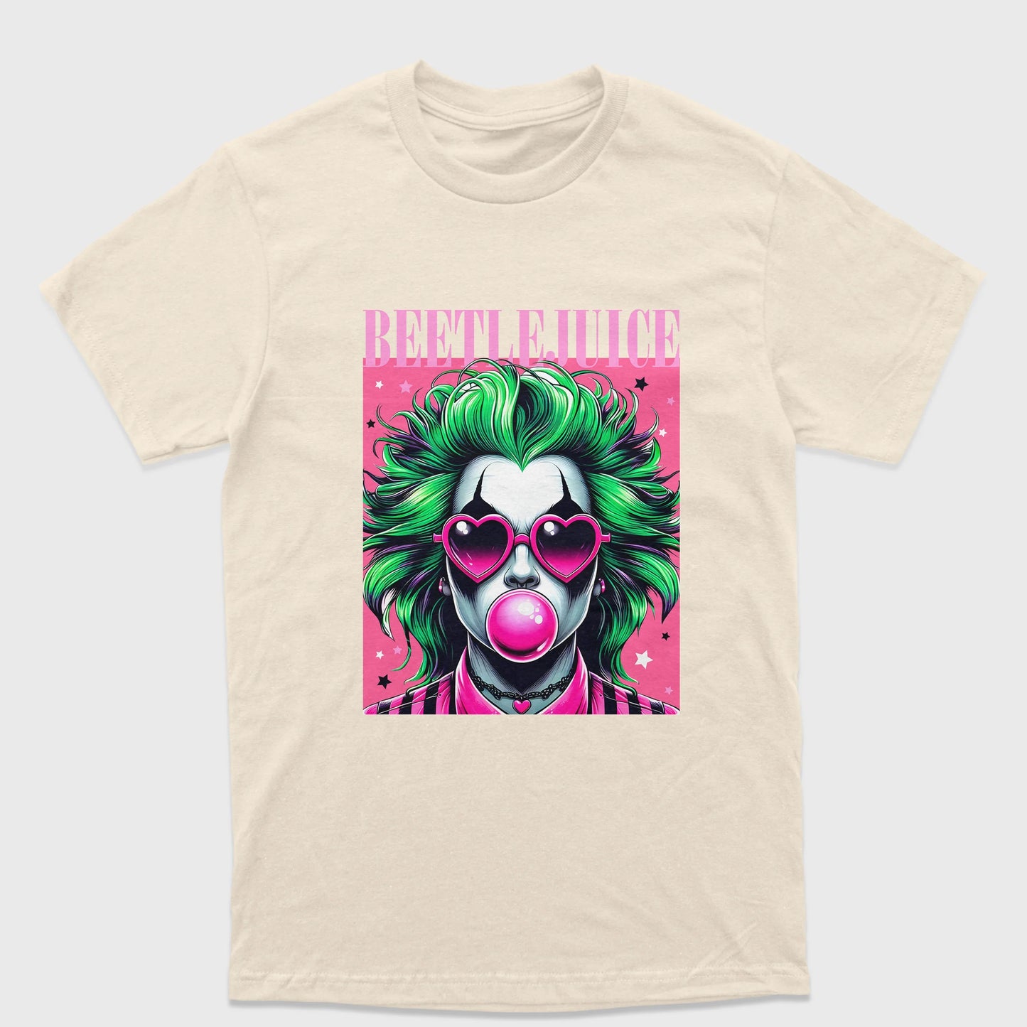 Camiseta Básica Unissex beetlejuice Fashion Movie