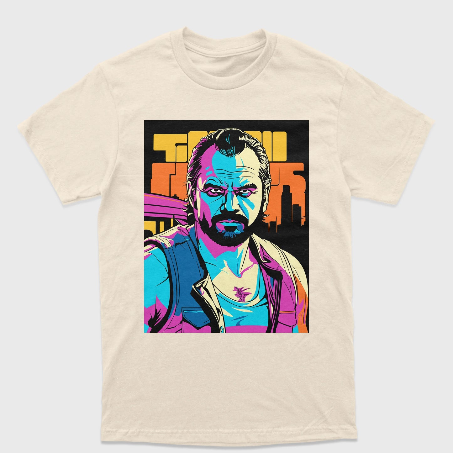 Camiseta Básica Unissex GTA Game-PEROLA