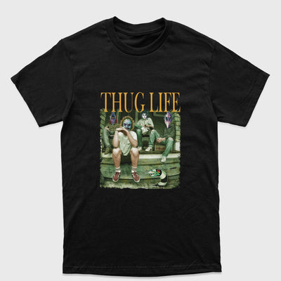 Camiseta Básica Unissex Beetlejuice Thug Life
